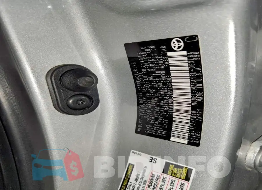 5YFB4MDE2RP146509 Photo# 12