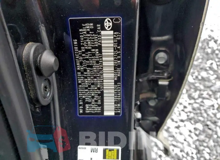 5YFEPRAE0LP078417 Photo# 12