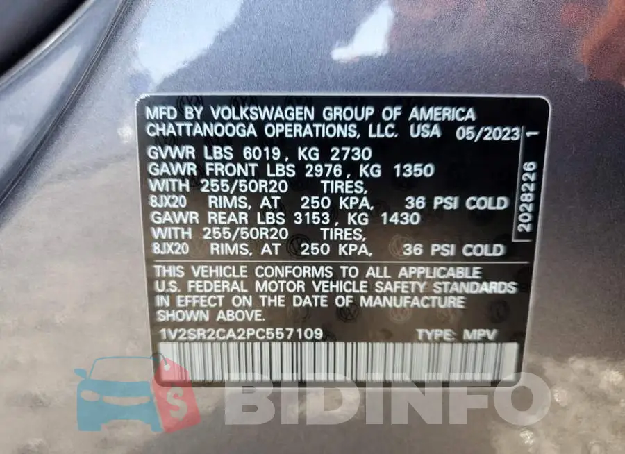 1V2SR2CA2PC557109 Photo# 13
