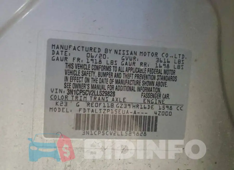 3N1CP5CV2LL529828 Photo# 13