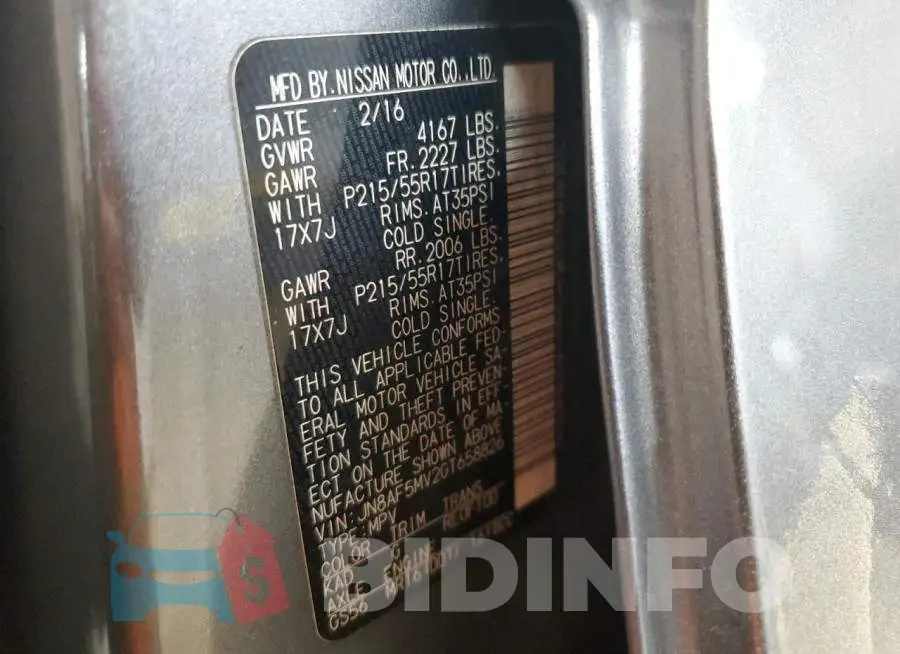 JN8AF5MV2GT658826 Photo# 12