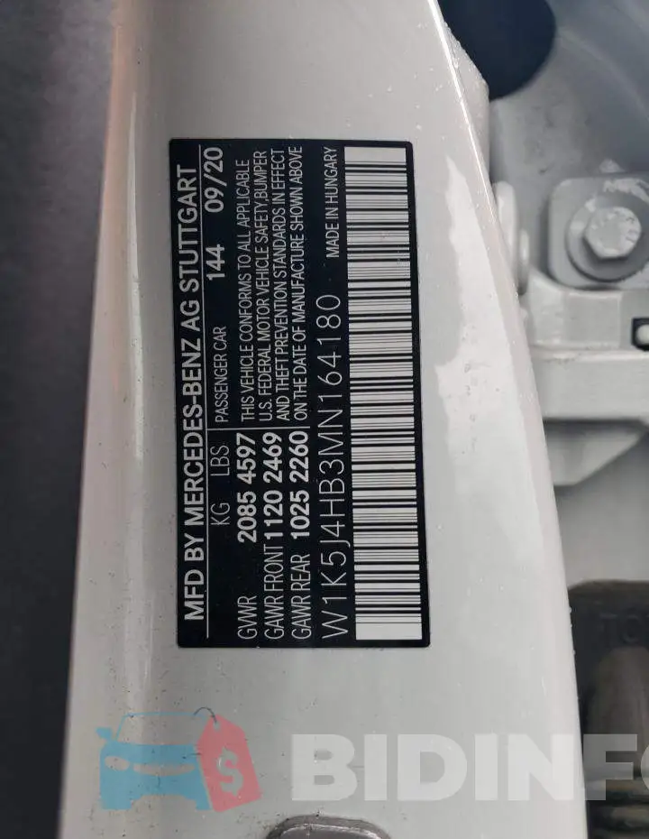 W1K5J4HB3MN164180 Photo# 12