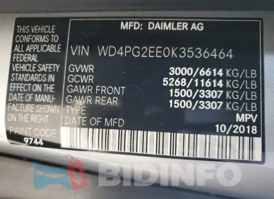 WD4PG2EE0K3536464 Photo# 13