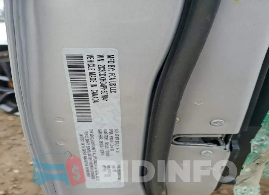 2C3CDXHG4PH607041 Photo# 12