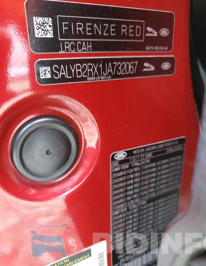 SALYB2RX1JA732067 Photo# 13