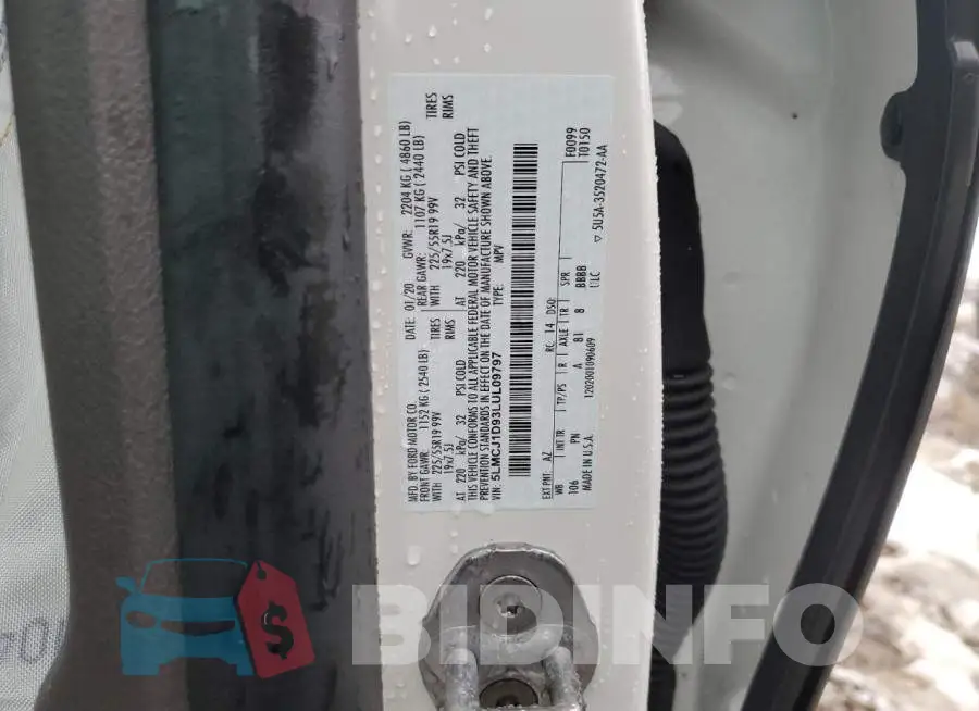 5LMCJ1D93LUL09797 Photo# 13