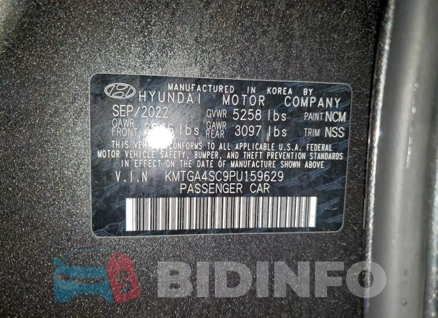 KMTGA4SC9PU159629 Photo# 12
