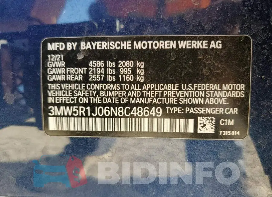3MW5R1J06N8C48649 Photo# 13