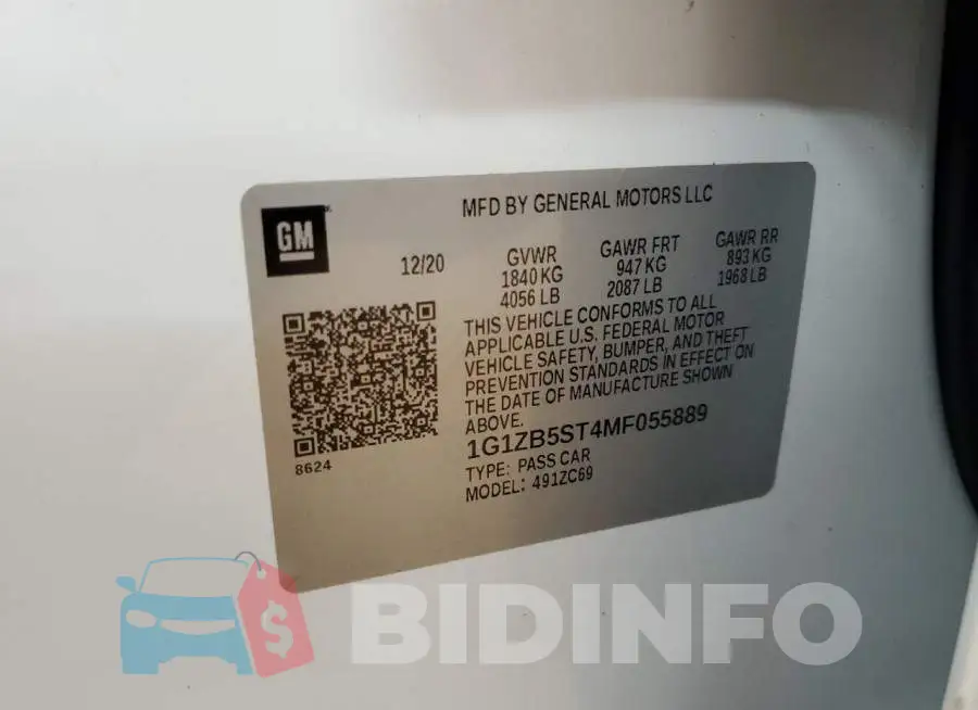 1G1ZB5ST4MF055889 Photo# 12