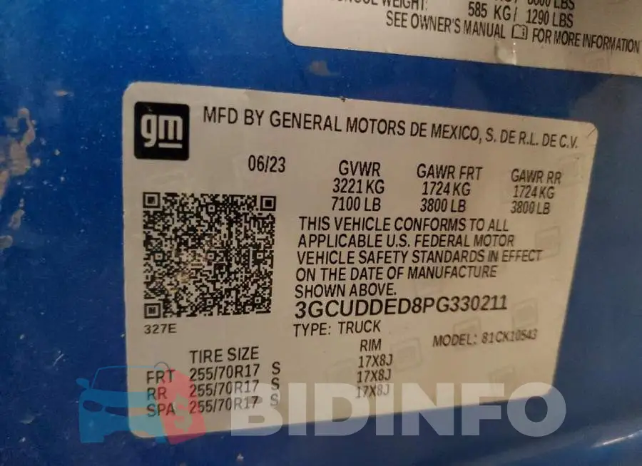 3GCUDDED8PG330211 Photo# 12