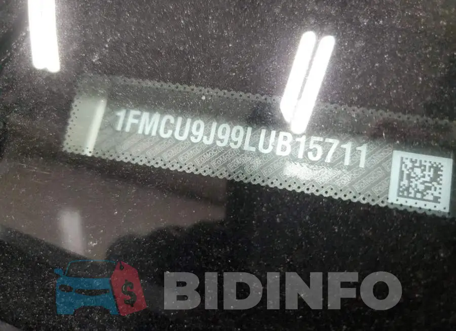 1FMCU9J99LUB15711 Photo# 13