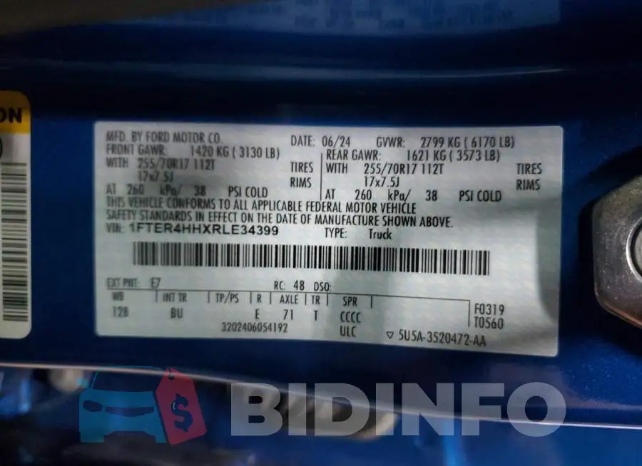 1FTER4HHXRLE34399 Photo# 13