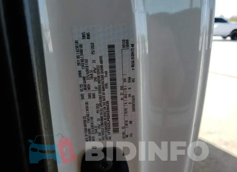 1FTEX2LP6SKE90439 Photo# 12
