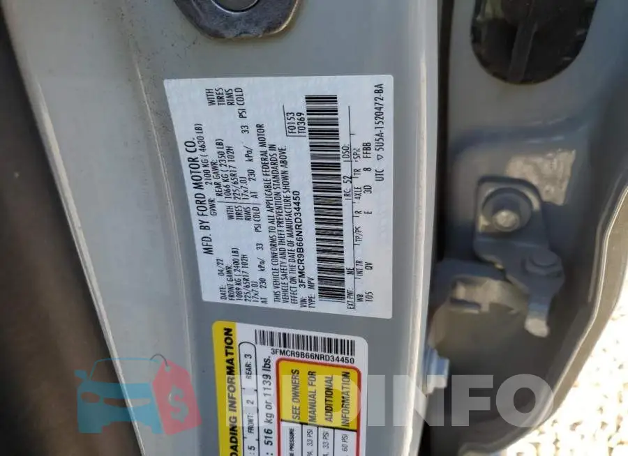 3FMCR9B66NRD34450 Photo# 12