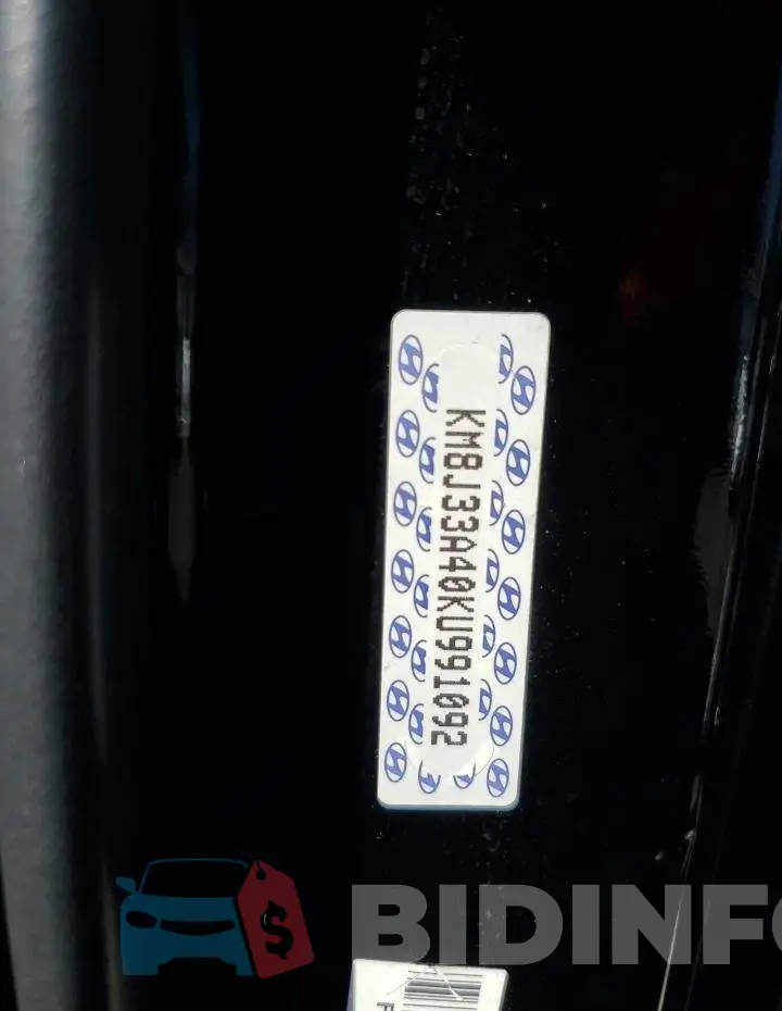 KM8J33A40KU991092 Photo# 13
