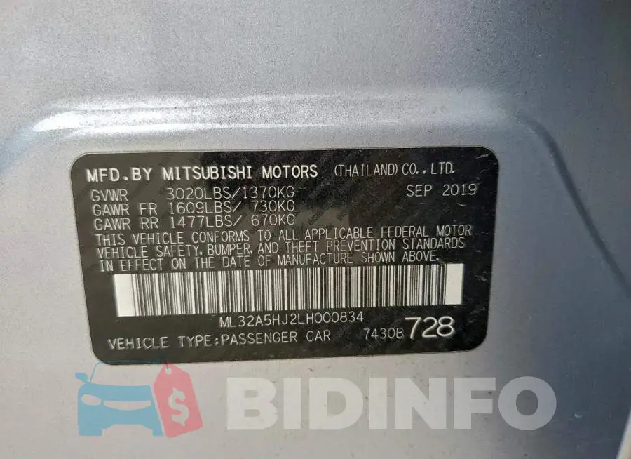 ML32A5HJ2LH000834 Photo# 13