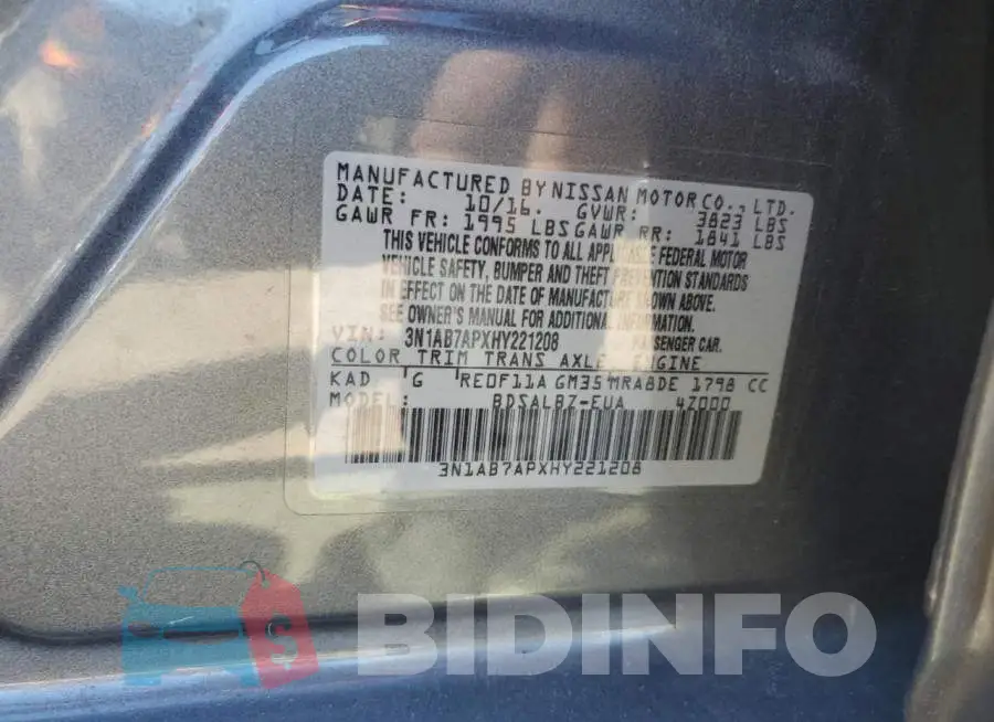 3N1AB7APXHY221208 Photo# 12