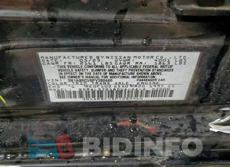 3N1AB8CV8PY280466 Photo# 12