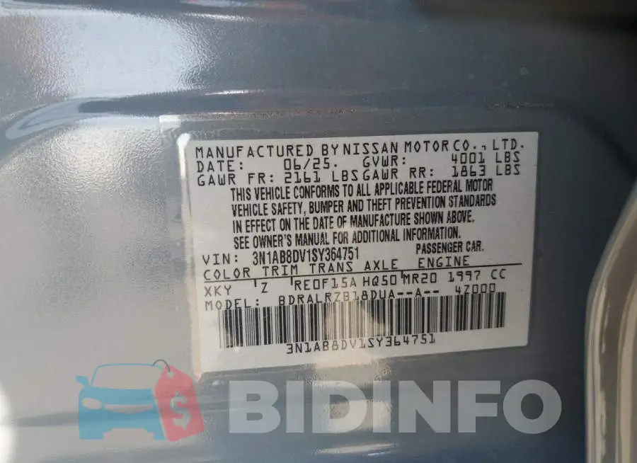 3N1AB8DV1SY364751 Photo# 12