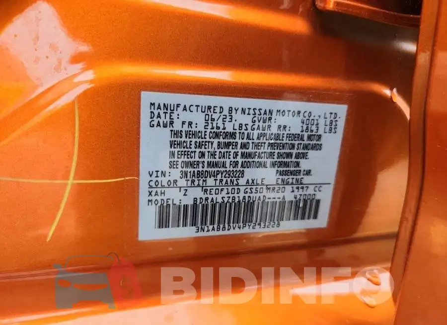 3N1AB8DV4PY293228 Photo# 12