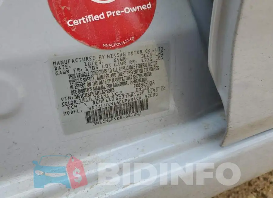 3N1CN8FV8RL821303 Photo# 13