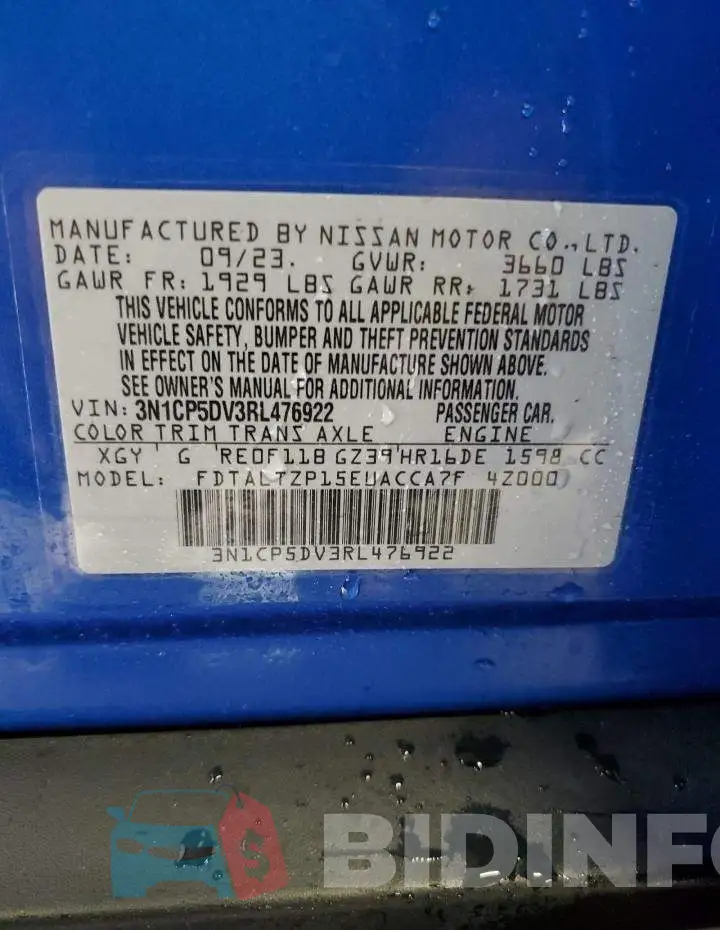 3N1CP5DV3RL476922 Photo# 12