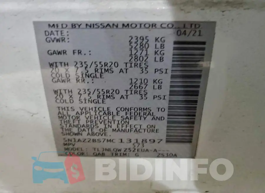 5N1AZ2BS7MC131897 Photo# 13
