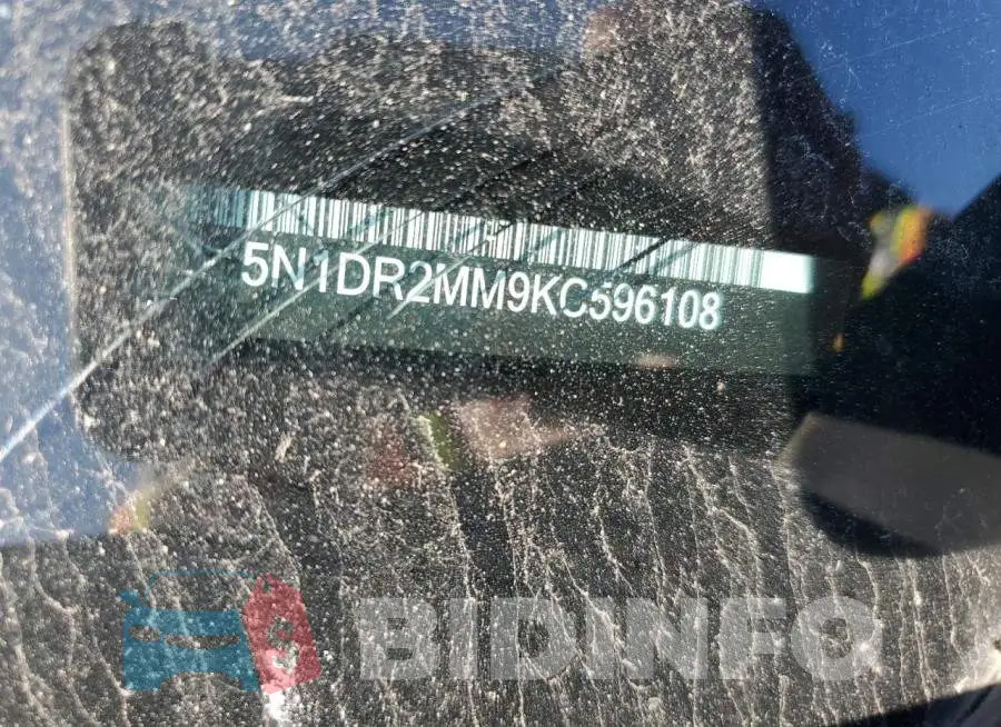 5N1DR2MM9KC596108 Photo# 14