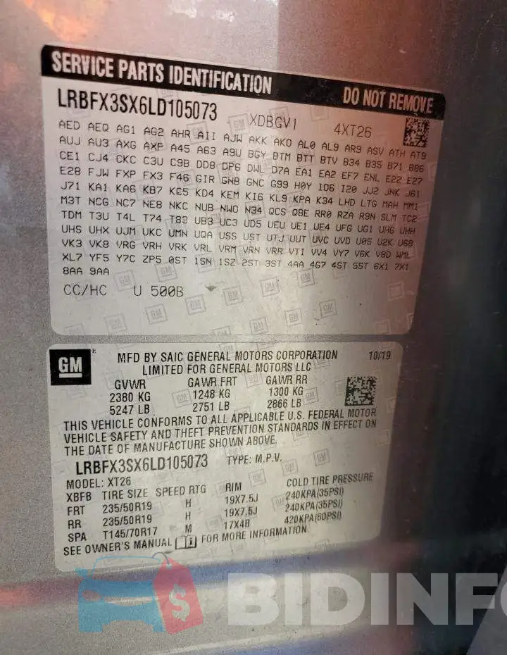 LRBFX3SX6LD105073 Photo# 14