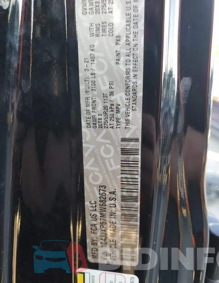 1C4JJXP67MW682673 Photo# 13