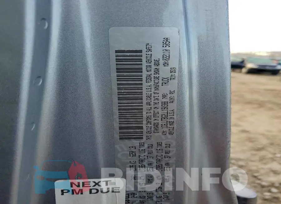 1C6JJTBG2LL190388 Photo# 12
