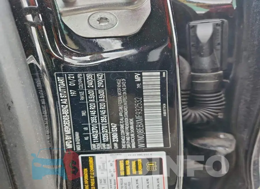 W1N0J8EBXMF932532 Photo# 13