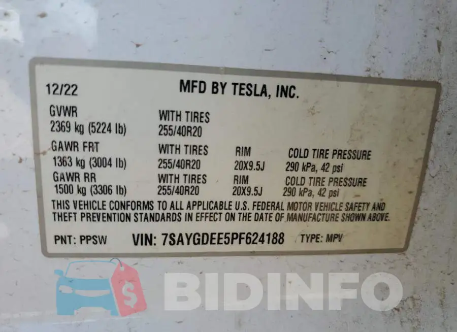 7SAYGDEE5PF624188 Photo# 14
