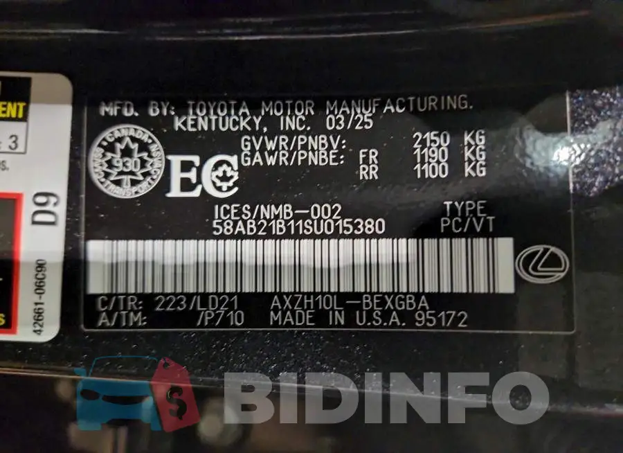 58AB21B11SU015380 Photo# 13