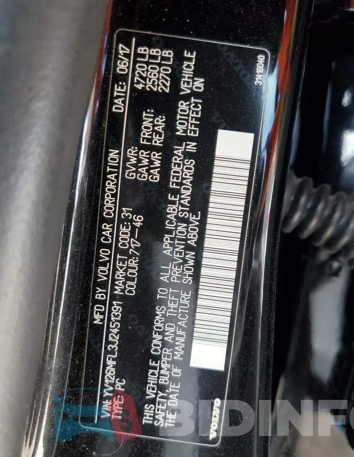 YV126MFL3J2451391 Photo# 12
