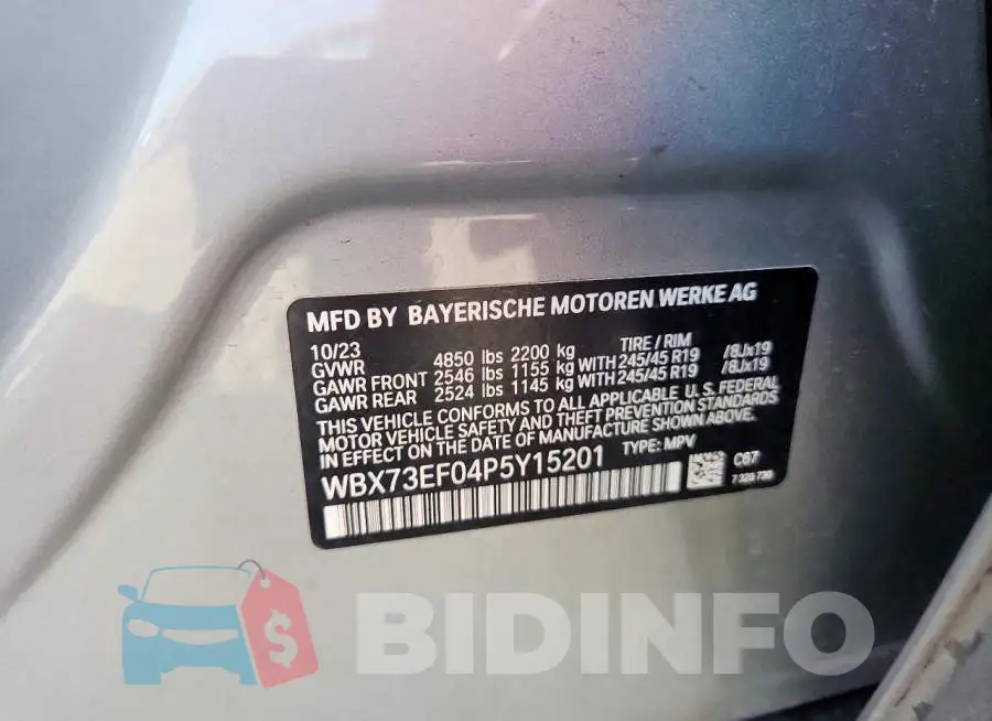 WBX73EF04P5Y15201 Photo# 12