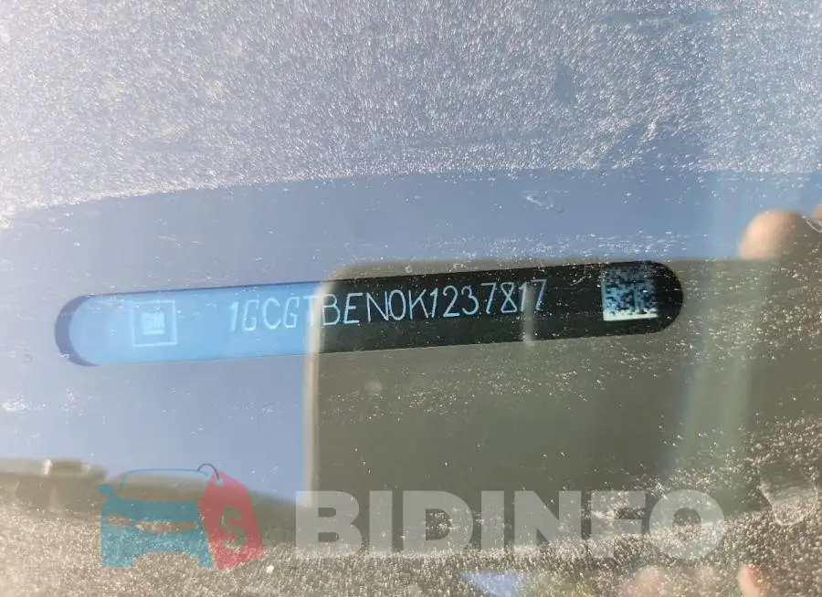 1GCGTBEN0K1237817 Photo# 12