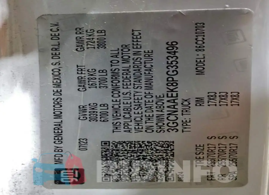 3GCNAAEK8PG353496 Photo# 12