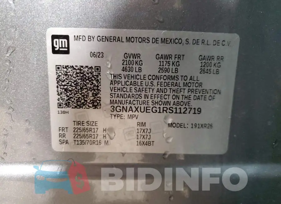 3GNAXUEG1RS112719 Photo# 13