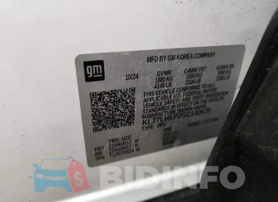 KL77LHEP2SC142620 Photo# 12