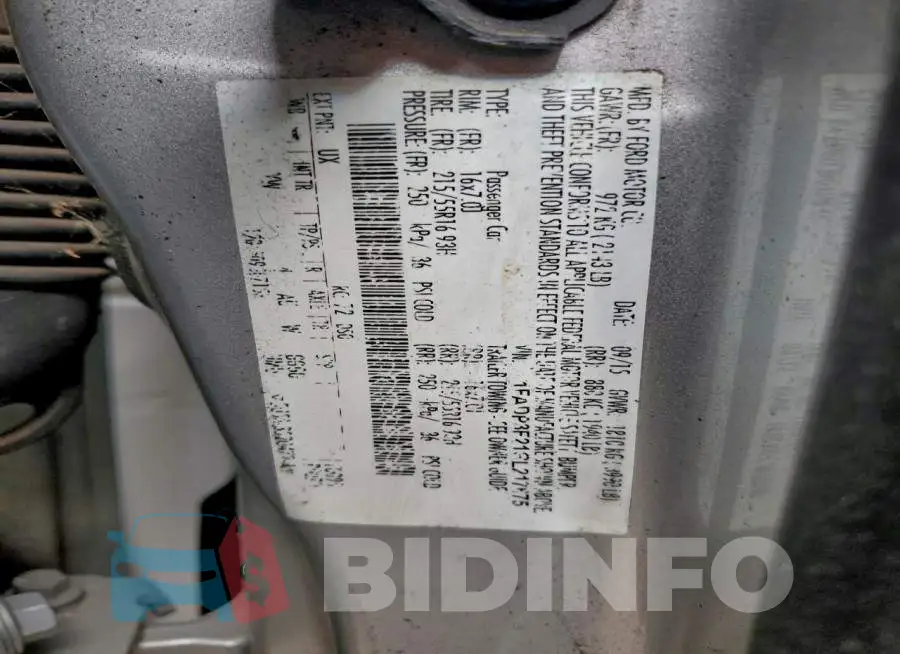 1FADP3F21GL217675 Photo# 12
