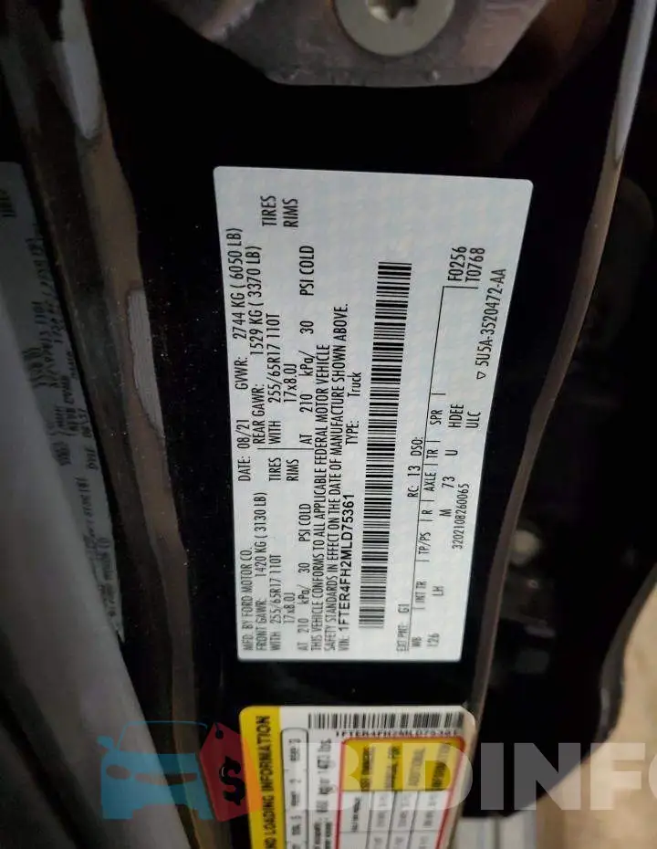 1FTER4FH2MLD75361 Photo# 12