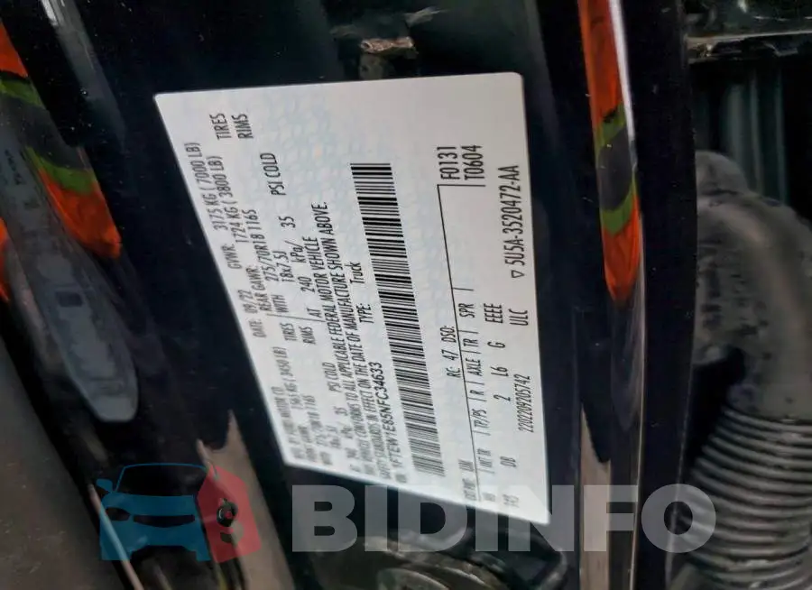 1FTEW1E85NFC34633 Photo# 12