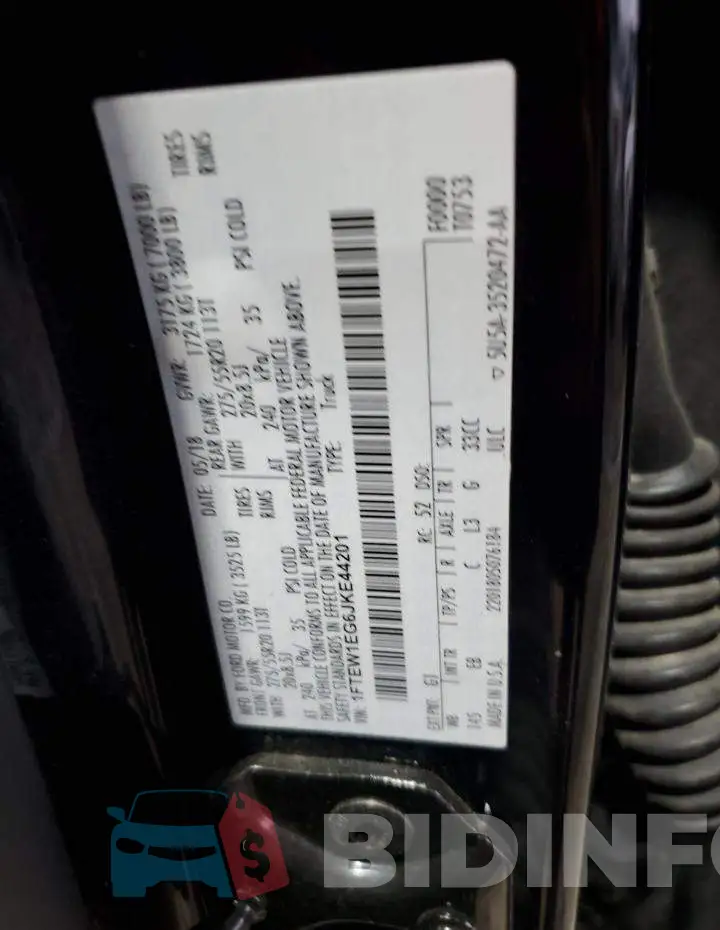 1FTEW1EG6JKE44201 Photo# 13
