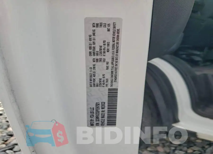 3C6MRVZG5PE597921 Photo# 14