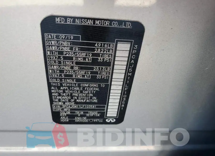 3PCAJ5M11LF103581 Photo# 13