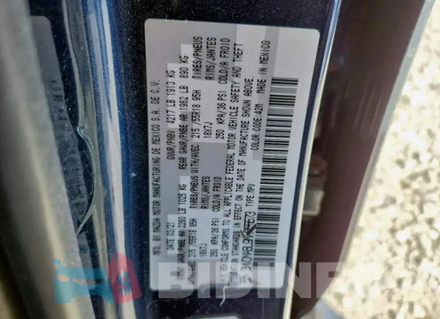 3MVDMABL9MM255573 Photo# 14