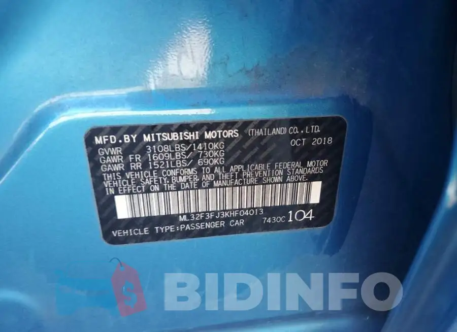 ML32F3FJ3KHF04013 Photo# 13