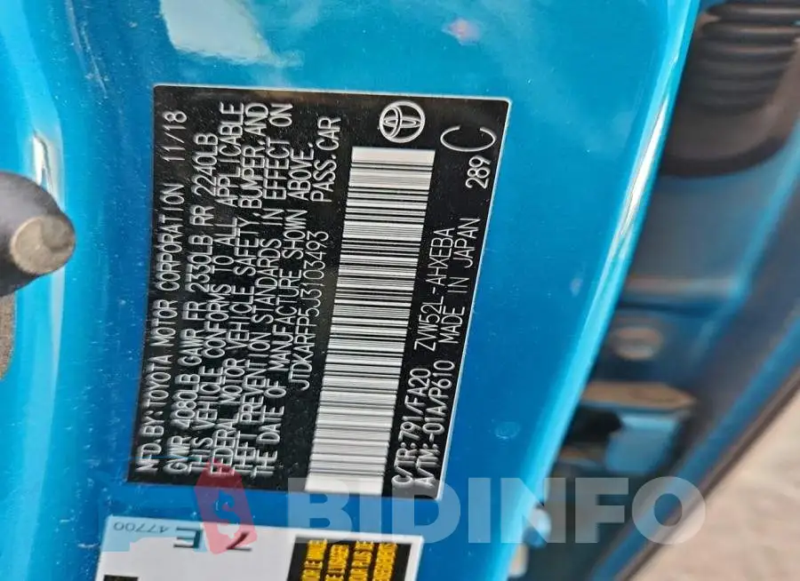 JTDKARFP5J3103493 Photo# 13