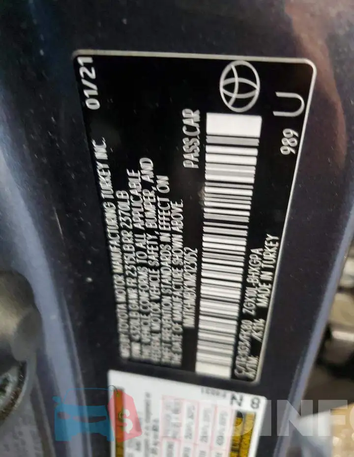NMTKHMBX1MR123052 Photo# 13